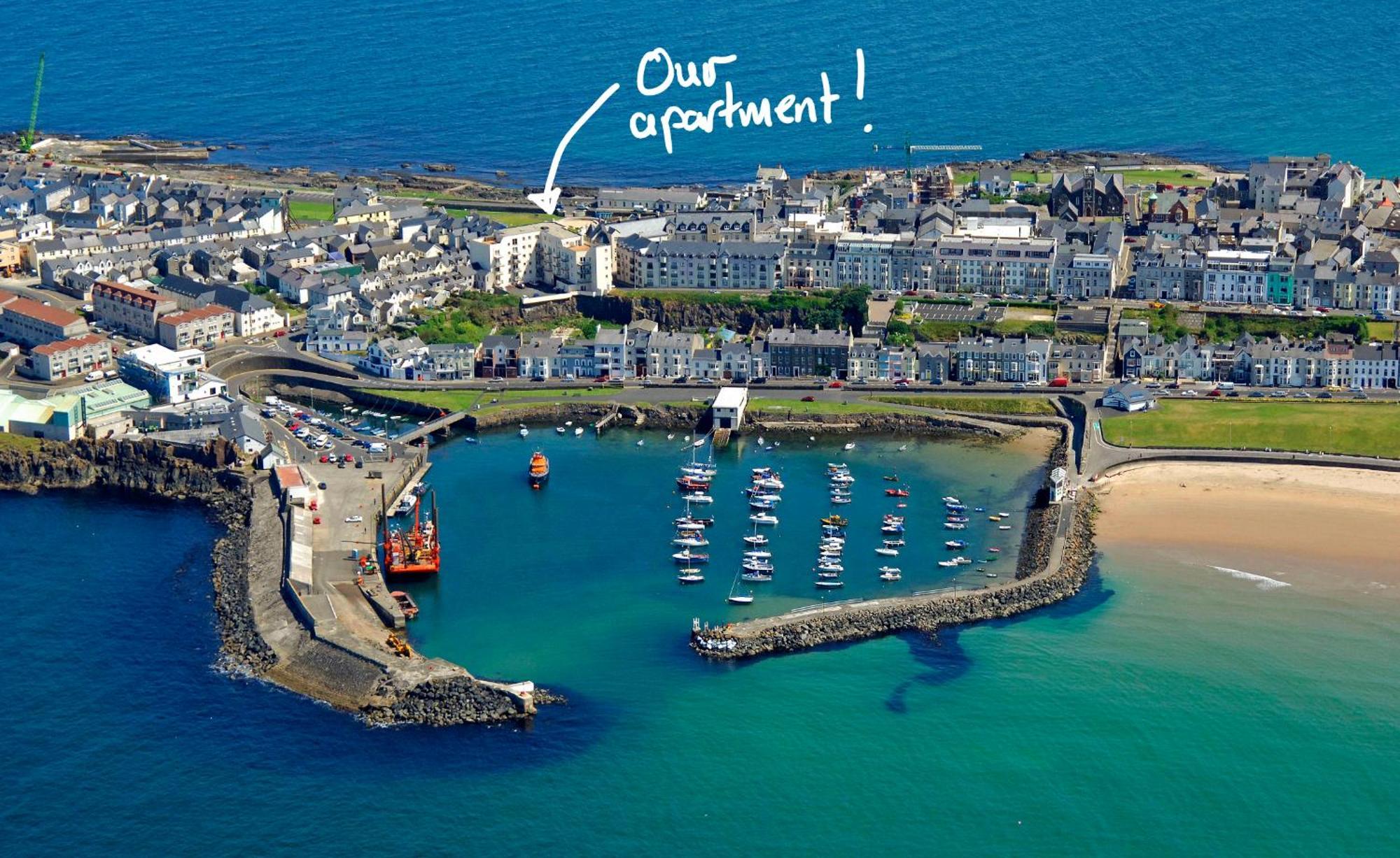 Apt3, No 2 Antrim Gardens, Portrush With Seaview Экстерьер фото